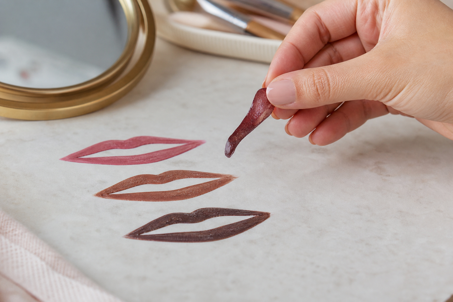 peel off lip liner — editorial clearance guide image